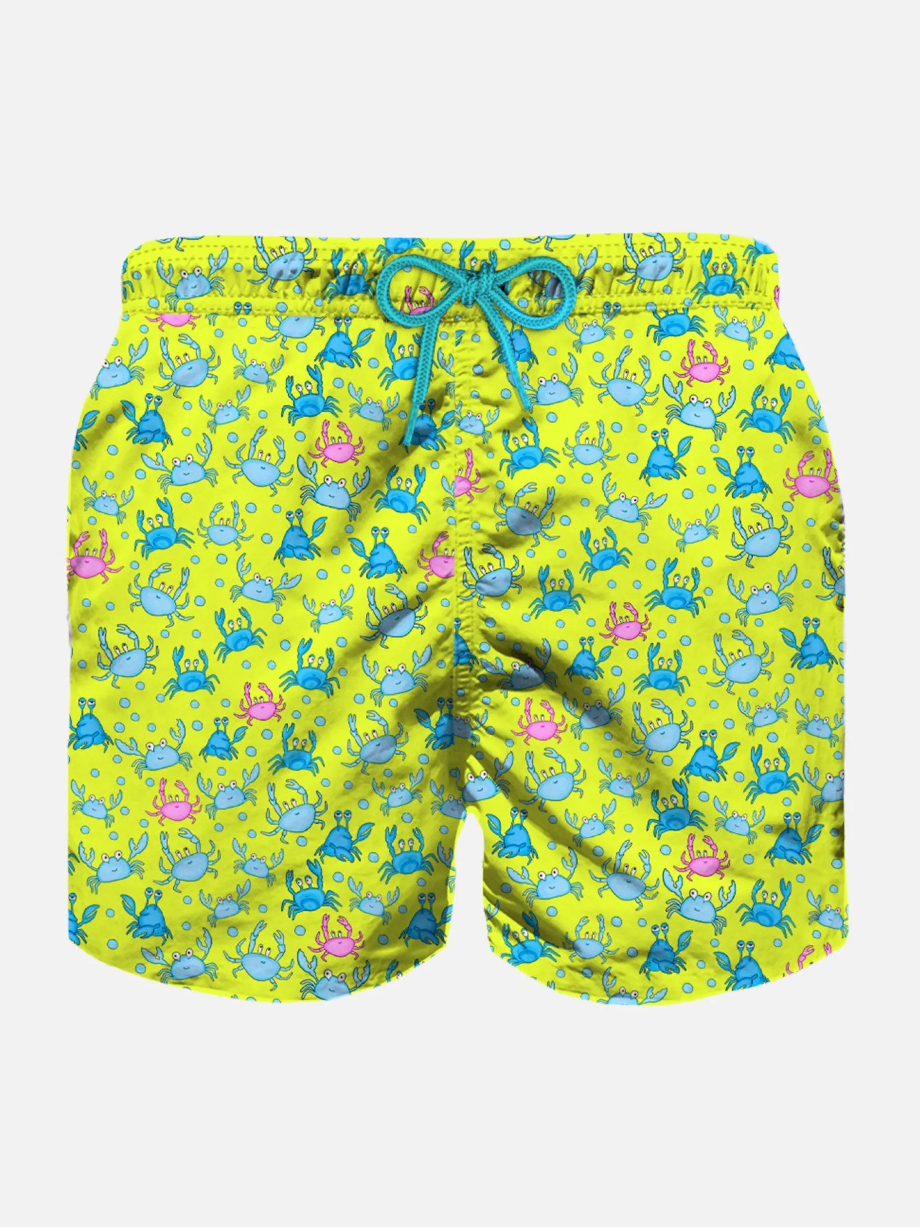 Jungen-Badeshorts mit Krabben-Print
