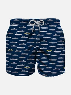 Jungen-Badeshorts mit Magnum Marine-Print | MAGNUM MARINE© SONDEREDITION