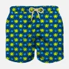 Jungen-Badeshorts mit Oktopus-Print