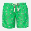 Jungen-Badeshorts mit Paisley-Print