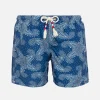 Jungen-Badeshorts mit Paisley-Print