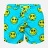 Jungen-Badeshorts mit Palmen-Print