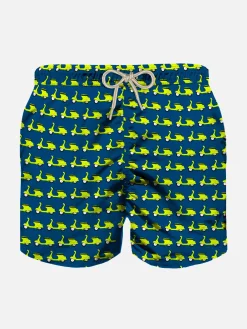Jungen-Badeshorts mit Vespa-Aufdruck | VESPA® SONDEREDITION
