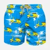 Jungen-Badeshorts mit Vespa- und Palmen-Print | Vespa® Sonderedition