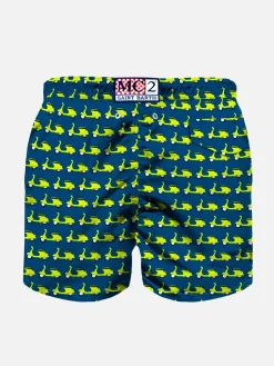 Jungen-Badeshorts mit Vespa-Aufdruck | VESPA® SONDEREDITION