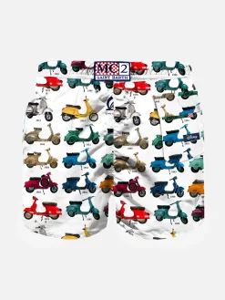 Jungen-Badeshorts mit Vespa®-Print | Vespa® Sonderedition