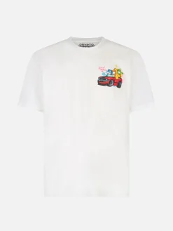 Jungen-Baumwoll-T-Shirt mit Cryptopuppets-Crew-Print | CRYPTOPUPPET-SONDERAUSGABE