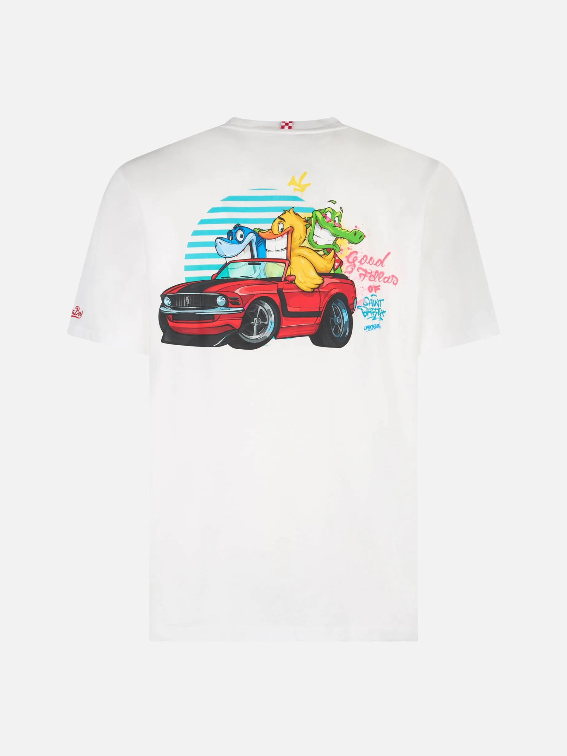 Jungen-Baumwoll-T-Shirt mit Cryptopuppets-Crew-Print | CRYPTOPUPPET-SONDERAUSGABE