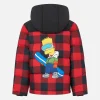 Jungen-Daunenjacke mit Kapuze und Bart-Simpson-Aufdruck | DIE SIMPSONS-SONDERAUSGABE