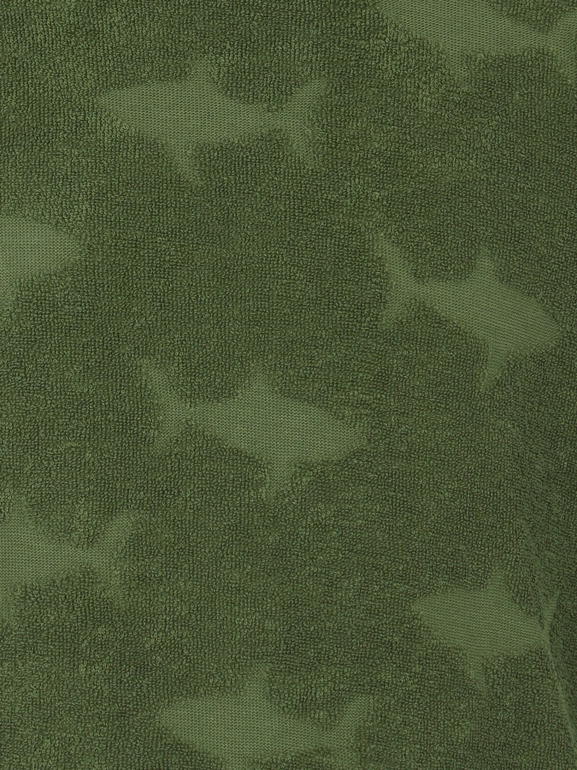 Jungen-Militär-T-Shirt Gary aus Frottee mit Hai-Prägung