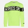 Jungenpullover mit Apres-Ski-Schriftzug