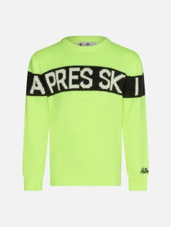 Jungenpullover mit Apres-Ski-Schriftzug