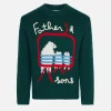 Jungenpullover mit Bärenstickerei