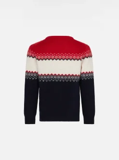 Jungenpullover mit Cortina-Schriftzug