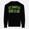 Jungenpullover mit St. Barth Bob Club-Aufdruck