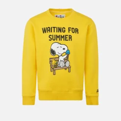 Jungen-Sweatshirt mit Rundhalsausschnitt und Snoopy-Aufdruck | SNOOPY PEANUTS™ SONDEREDITION