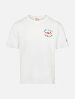 Jungen-T-Shirt aus Baumwolljersey Portofino Jr mit „Forte dei Drammi“-Stickerei | INSULTI LUMINOSI SONDEREDITION