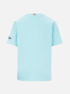 Jungen-T-Shirt aus Baumwolljersey Portofino Jr mit + Capri - Capricci-Stickerei | INSULTI LUMINOSI SONDEREDITION