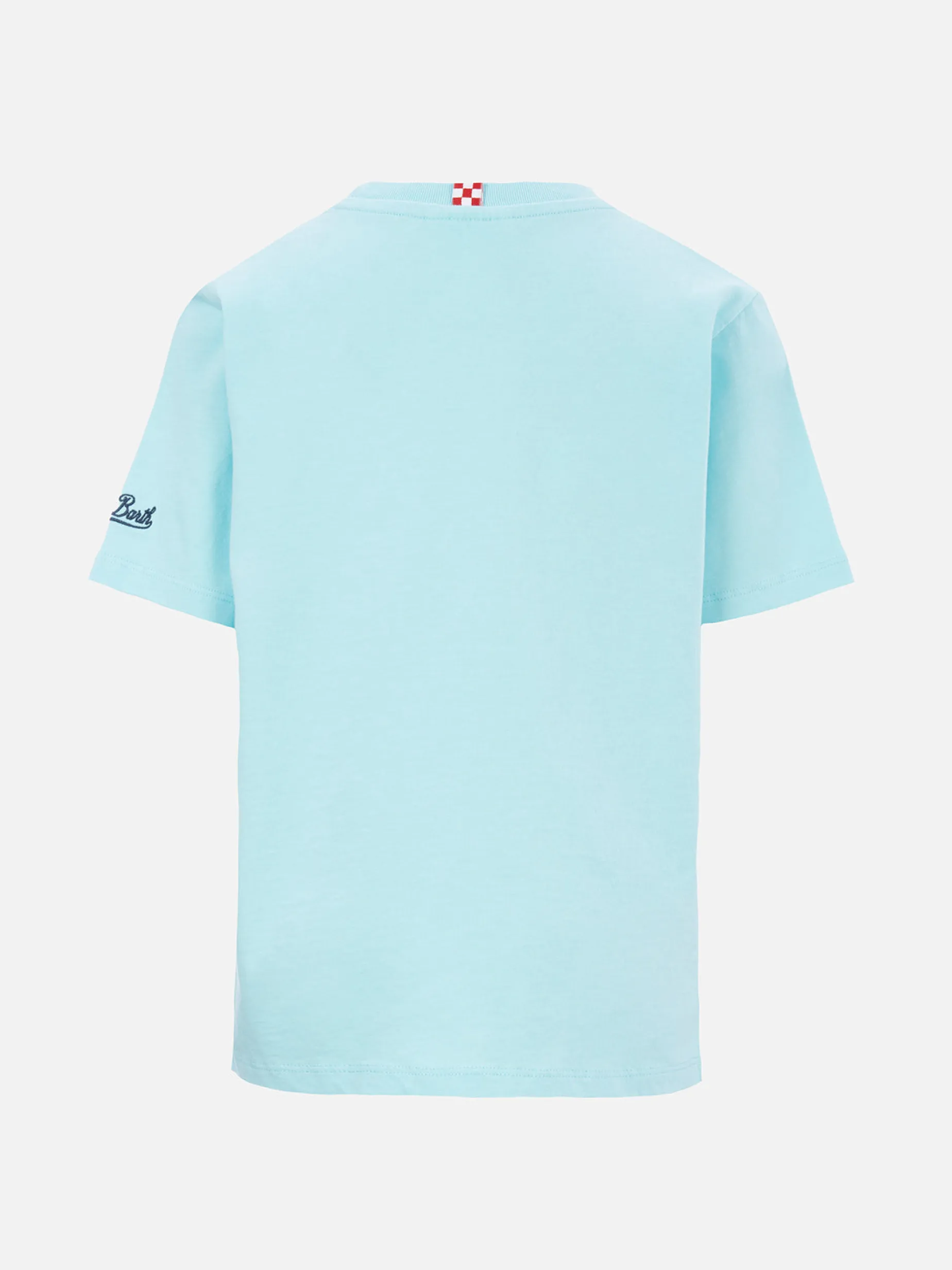 Jungen-T-Shirt aus Baumwolljersey Portofino Jr mit + Capri - Capricci-Stickerei | INSULTI LUMINOSI SONDEREDITION