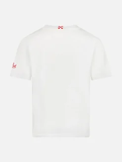 Jungen-T-Shirt aus Baumwolljersey Portofino Jr mit „Forte dei Drammi“-Stickerei | INSULTI LUMINOSI SONDEREDITION