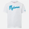 Jungen-T-Shirt mit Mykonos-Stickerei