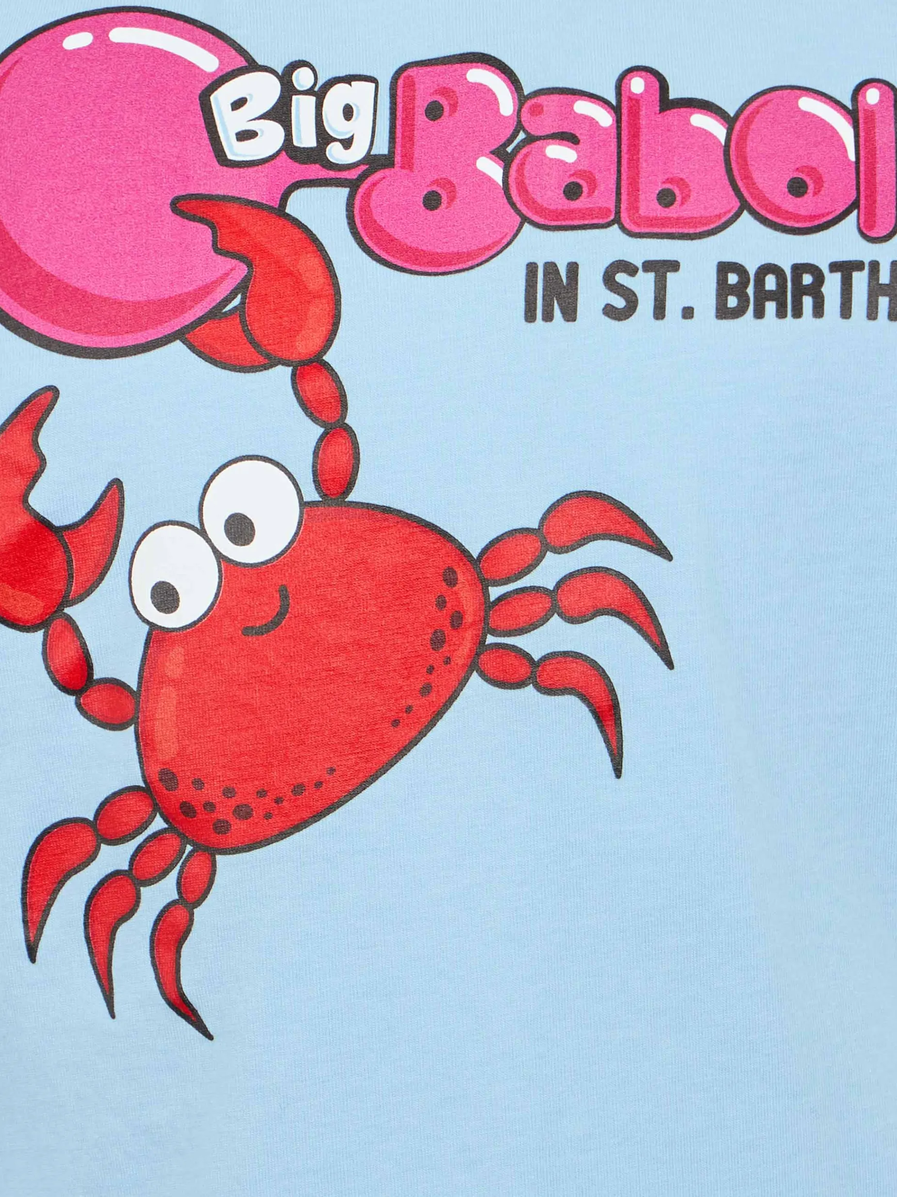 Jungen-T-Shirt mit platziertem Big-Babol-Krabbenaufdruck | GROSSE BABOL-SONDERAUSGABE