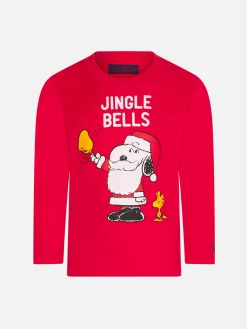 Jungen-T-Shirt mit Snoopy-Aufdruck Jingle Bells | Peanuts© Special Edition