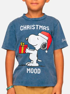 Jungen-T-Shirt mit Snoopy-Aufdruck Christmas Mood | Peanuts© Sonderausgabe