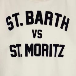 Jungen-T-Shirt mit St. Barth vs. St. Moritz