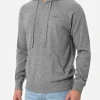 Kapuzenpullover aus graumeliertem Kaschmir-Mix für Herren Willbur