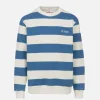 Kid-Streifensweatshirt Bobby mit St. Barth-Stickerei