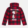 Kinder-Daunenjacke mit Kapuze und Snoopy-Aufdruck | Peanuts-Sonderedition
