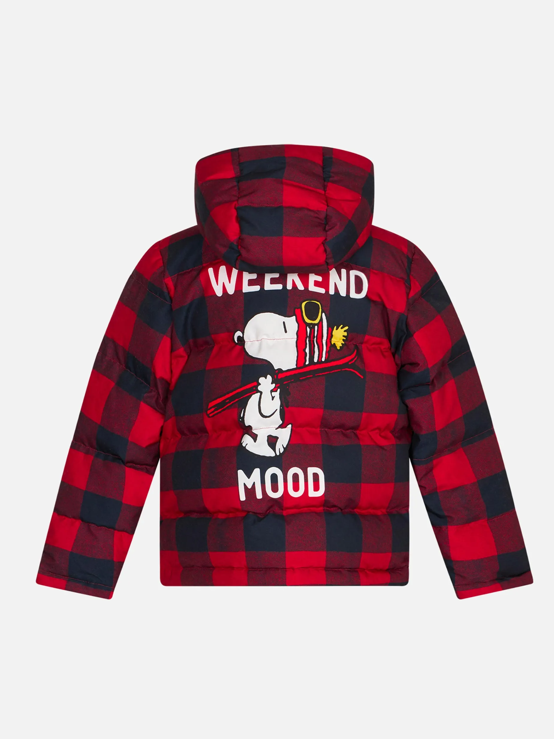 Kinder-Daunenjacke mit Kapuze und Snoopy-Aufdruck | Peanuts-Sonderedition