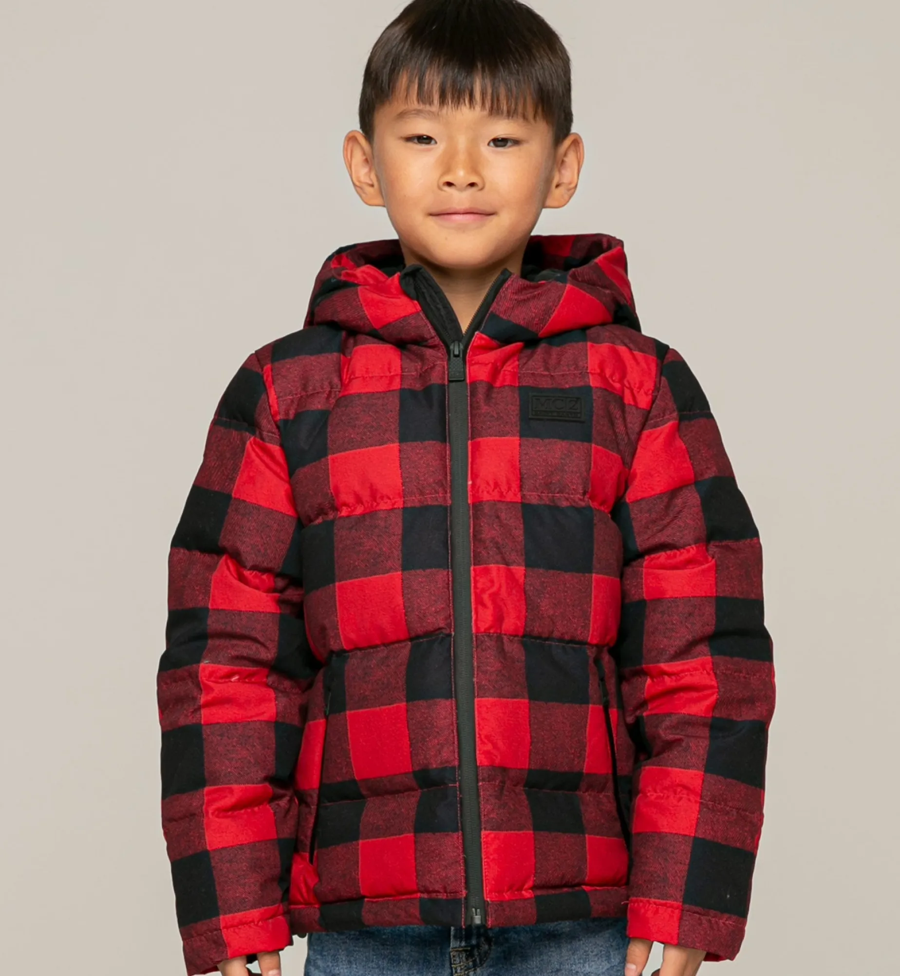 Kinder-Daunenjacke mit Kapuze und Snoopy-Aufdruck | Peanuts-Sonderedition