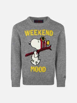 Kinderpullover mit Snoopy Weekend Mood-Print | Peanuts™ Sonderausgabe