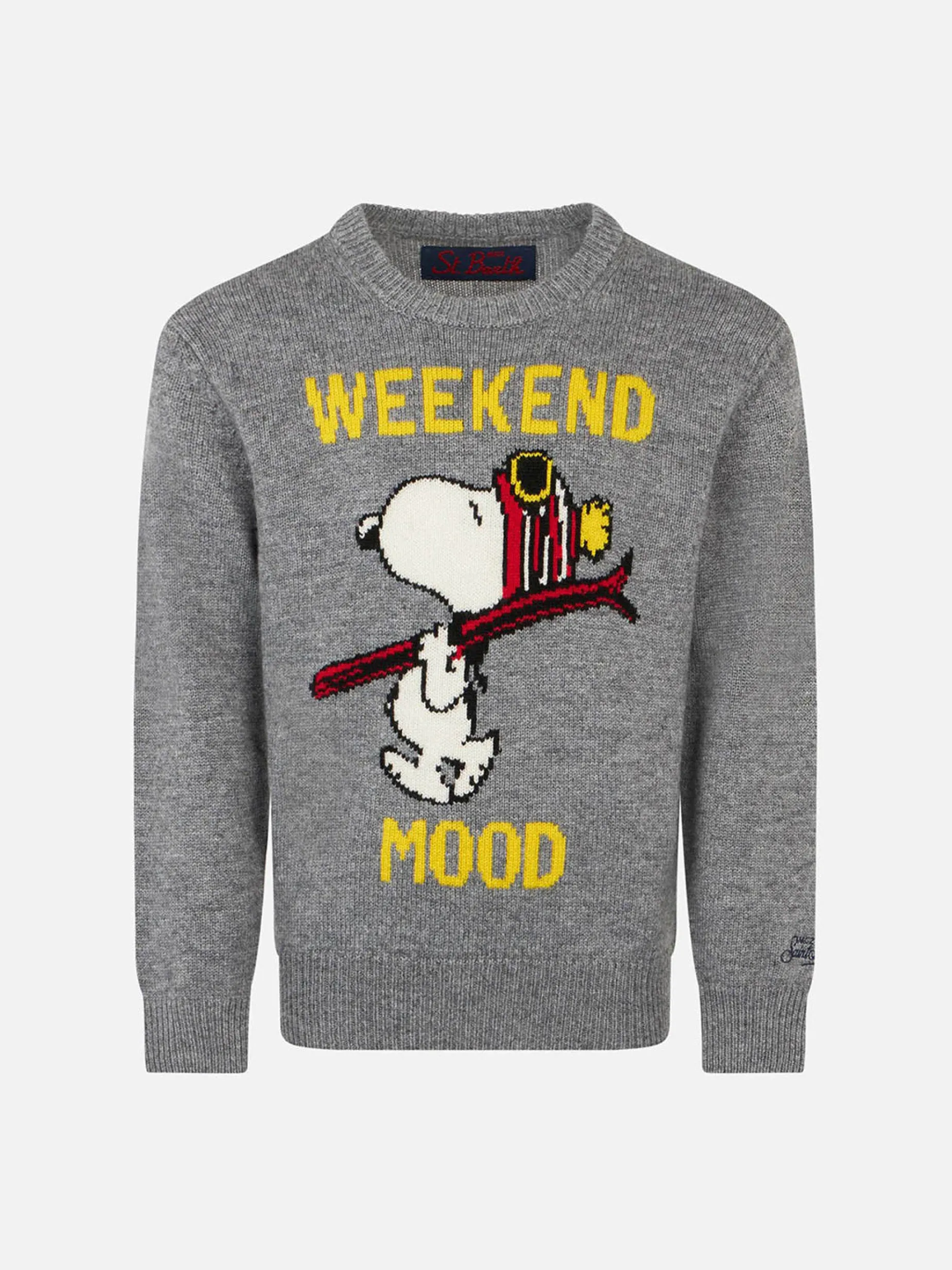 Kinderpullover mit Snoopy Weekend Mood-Print | Peanuts™ Sonderausgabe