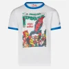 Kinder-T-Shirt aus weißer Baumwolle mit Spiderman-Aufdruck auf der Vorderseite | MARVEL-SONDERAUSGABE