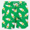 Klassische Herren-Badeshorts mit Lemonissimo-Aufdruck | Algida® Sonderedition