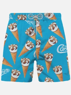 Klassische Herren-Badeshorts mit Algida-Aufdruck | ALGIDA® SONDEREDITION