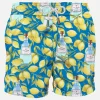 Klassische Herren-Badeshorts mit Zitronen-Print | GIN MARE SONDEREDITION