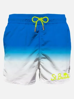 Klassische Herren-Badeshorts in verschiedenen Farbtönen