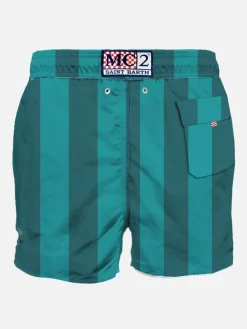Klassische Herren-Badeshorts mit Portofino-Gin-Patch | PORTOFINO DRY GIN SONDEREDITION