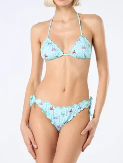 Klassischer Damen-Krabbeldreieck-Bikini Sarius