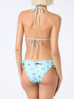 Klassischer Damen-Krabbeldreieck-Bikini Sarius