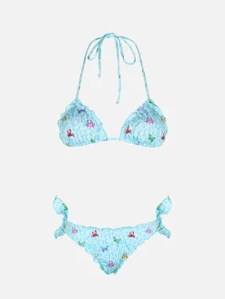 Klassischer Damen-Krabbeldreieck-Bikini Sarius