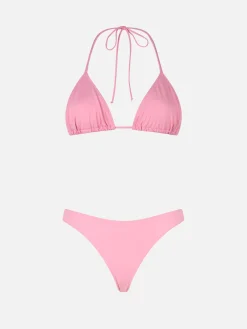 Klassischer Triangel-Bikini für Damen in Rosa Leah Naomi