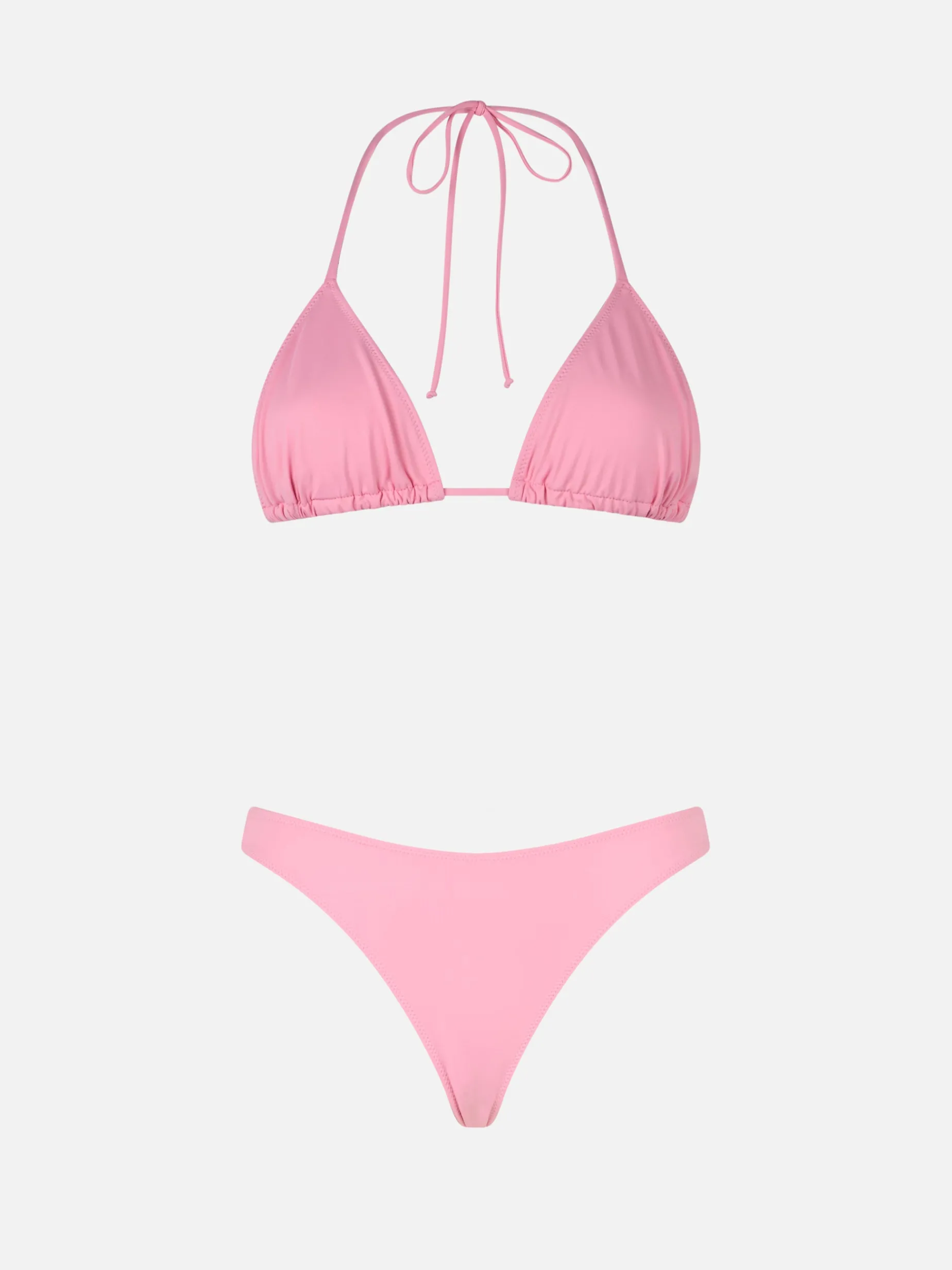 Klassischer Triangel-Bikini für Damen in Rosa Leah Naomi