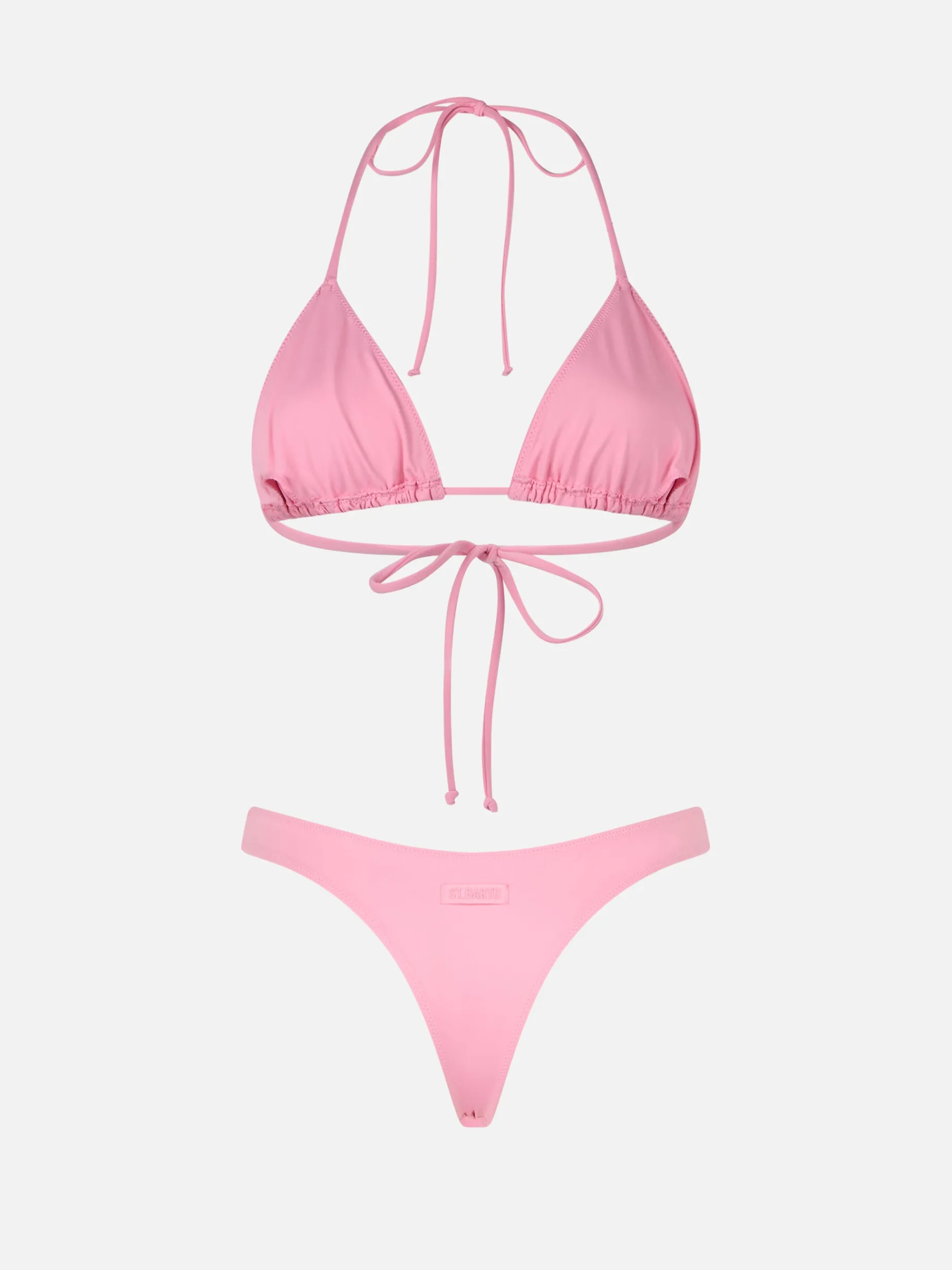 Klassischer Triangel-Bikini für Damen in Rosa Leah Naomi