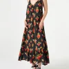 Kleid mit Secret-Herzmuster und Schulterträgern