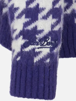 Kurz geschnittener Mädchen-Cardigan mit Schmuckknöpfen